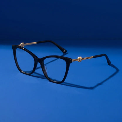 Fiore 10172 cat-eye acetate and metal reading glasses, black frame · ReFramed, photo 7 of 40