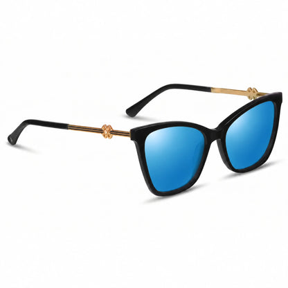 Fiore 10172 cat eye sunglasses, black bio-acetate frame · ReFramed, photo 26 of 36