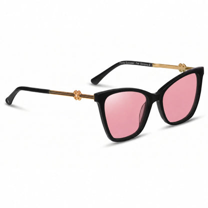 Fiore 10172 cat eye sunglasses, black bio-acetate frame · ReFramed, photo 14 of 36