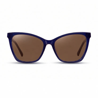 Fiore 10172 cat eye sunglasses, blue bio-acetate frame · ReFramed, photo 4 of 36