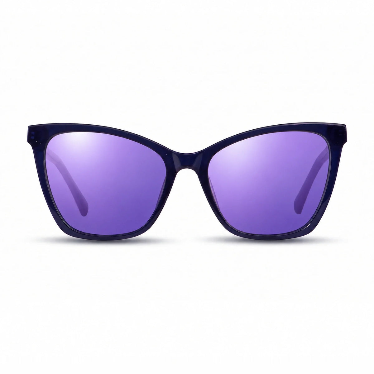 Fiore 10172 cat eye sunglasses, blue bio-acetate frame · ReFramed, photo 34 of 36