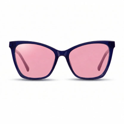Fiore 10172 cat eye sunglasses, blue bio-acetate frame · ReFramed, photo 13 of 36