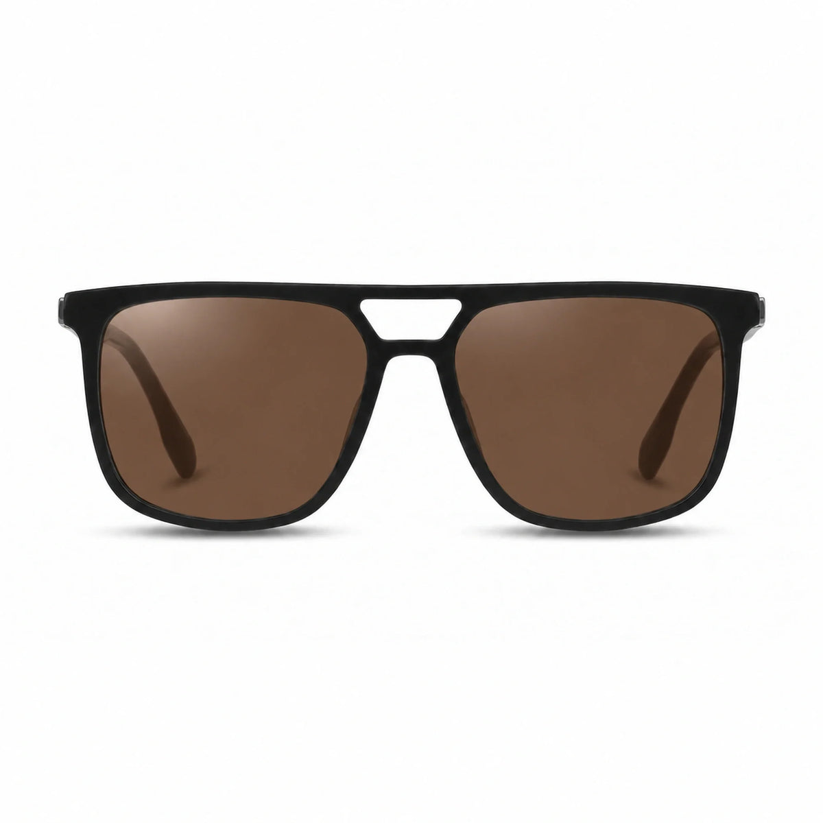 Fiore 10177 square aviator sunglasses, black bio-acetate frame · ReFramed, photo 4 of 36