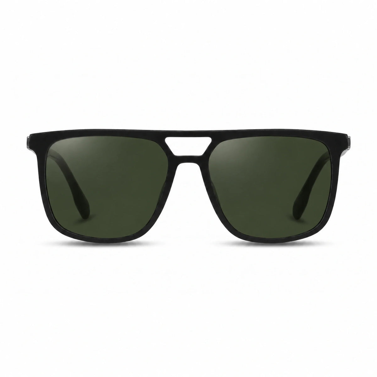 Fiore 10177 square aviator sunglasses, black bio-acetate frame · ReFramed, photo 7 of 36
