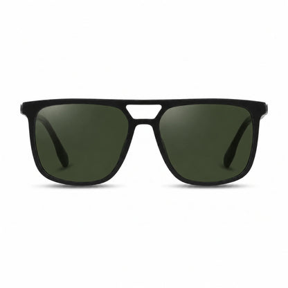 Fiore 10177 square aviator sunglasses, black bio-acetate frame · ReFramed, photo 7 of 36