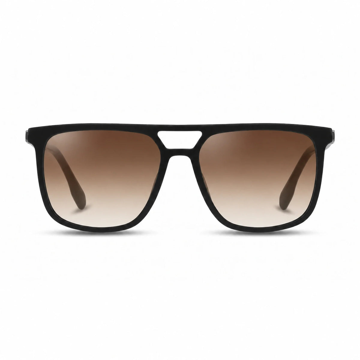 Fiore 10177 square aviator sunglasses, black bio-acetate frame · ReFramed, photo 22 of 36