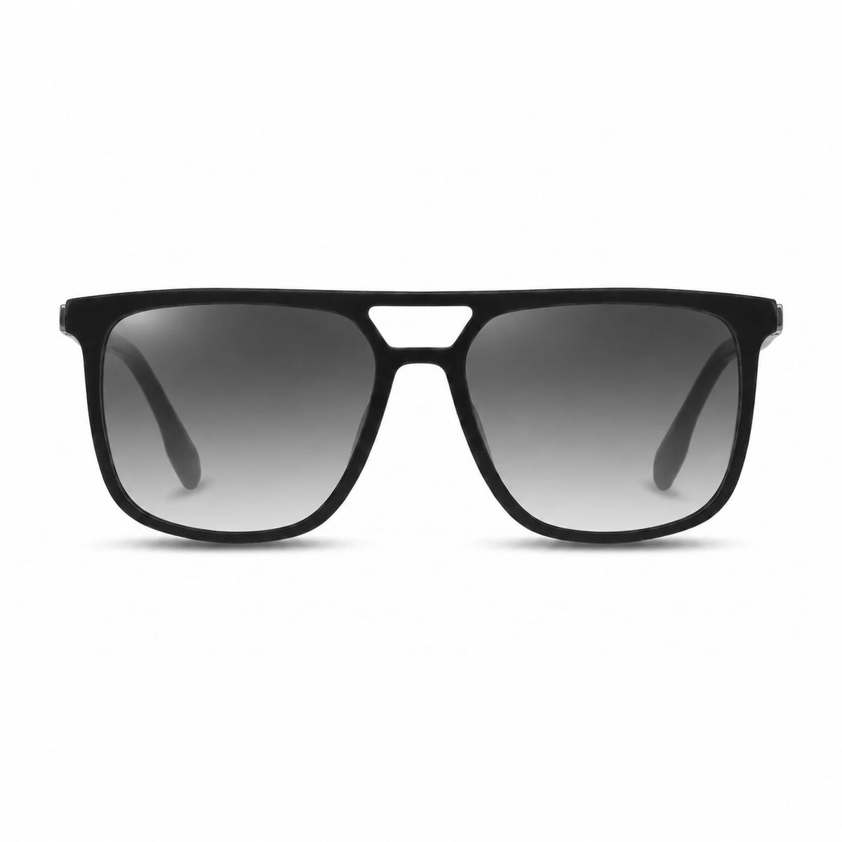 Fiore 10177 square aviator sunglasses, black bio-acetate frame · ReFramed, photo 19 of 36