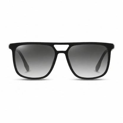 Fiore 10177 square aviator sunglasses, black bio-acetate frame · ReFramed, photo 19 of 36