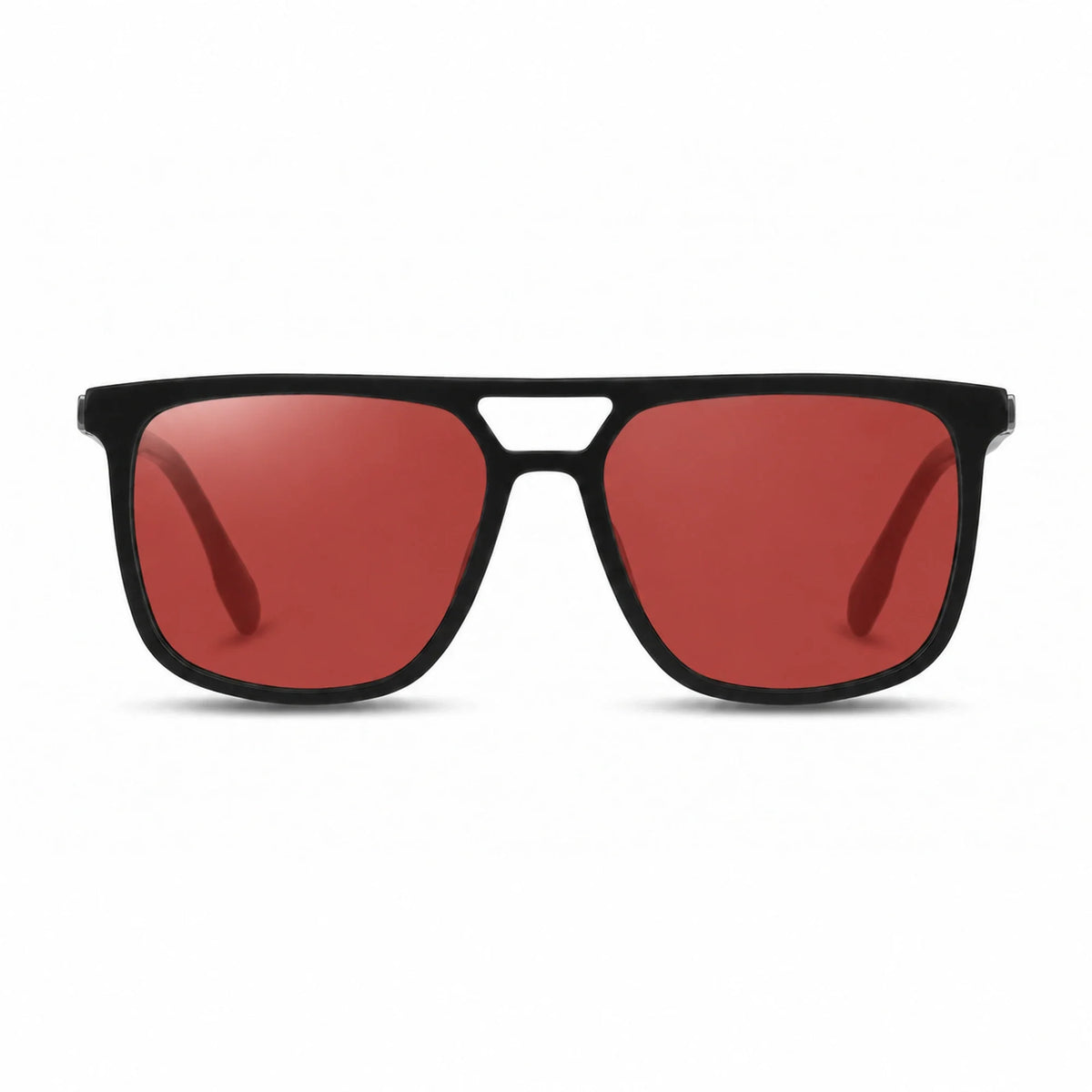 Fiore 10177 square aviator sunglasses, black bio-acetate frame · ReFramed, photo 16 of 36