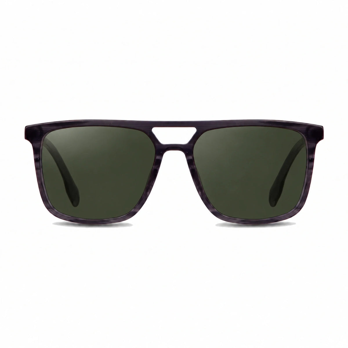 Fiore 10177 square aviator sunglasses, gray bio-acetate frame · ReFramed, photo 7 of 36