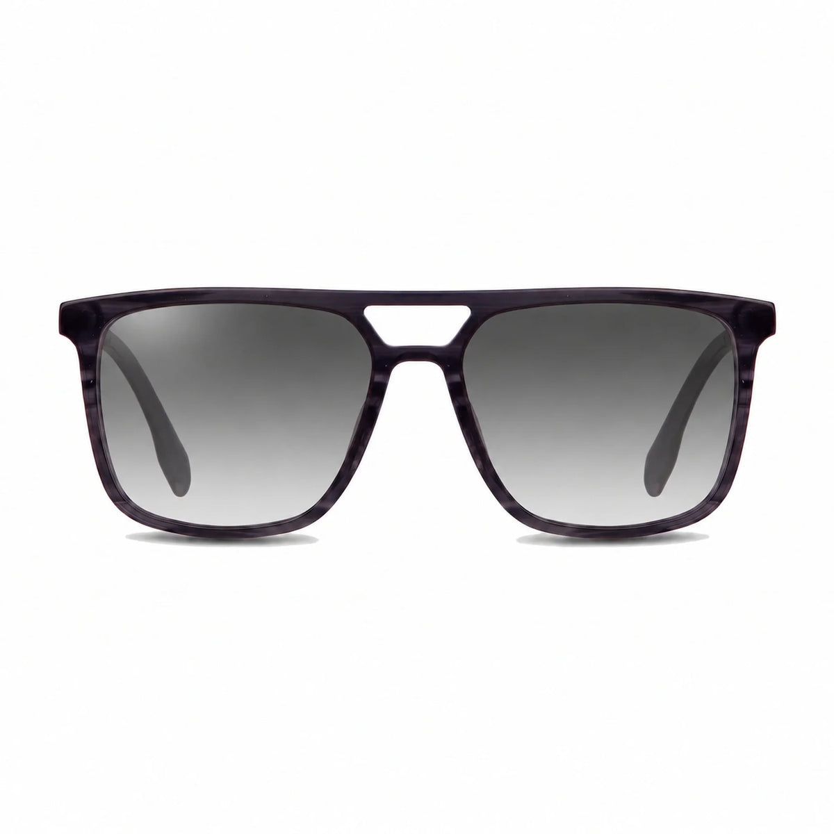Fiore 10177 square aviator sunglasses, gray bio-acetate frame · ReFramed, photo 19 of 36