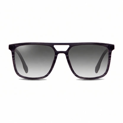 Fiore 10177 square aviator sunglasses, gray bio-acetate frame · ReFramed, photo 19 of 36