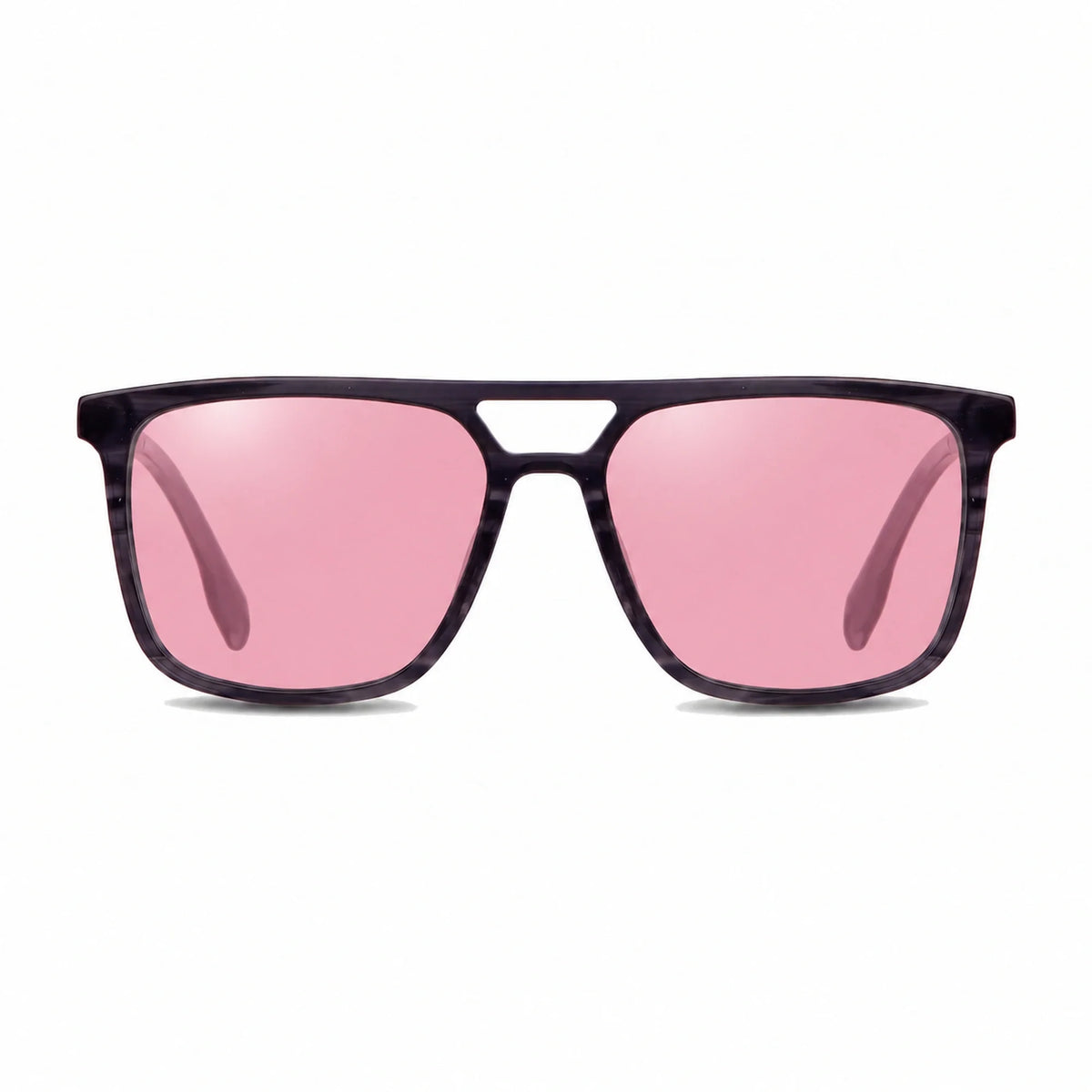 Fiore 10177 square aviator sunglasses, gray bio-acetate frame · ReFramed, photo 13 of 36