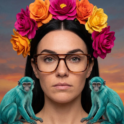 Fiore 10177 square aviator acetate and metal reading glasses, tortoise frame · ReFramed, photo 59 of 100