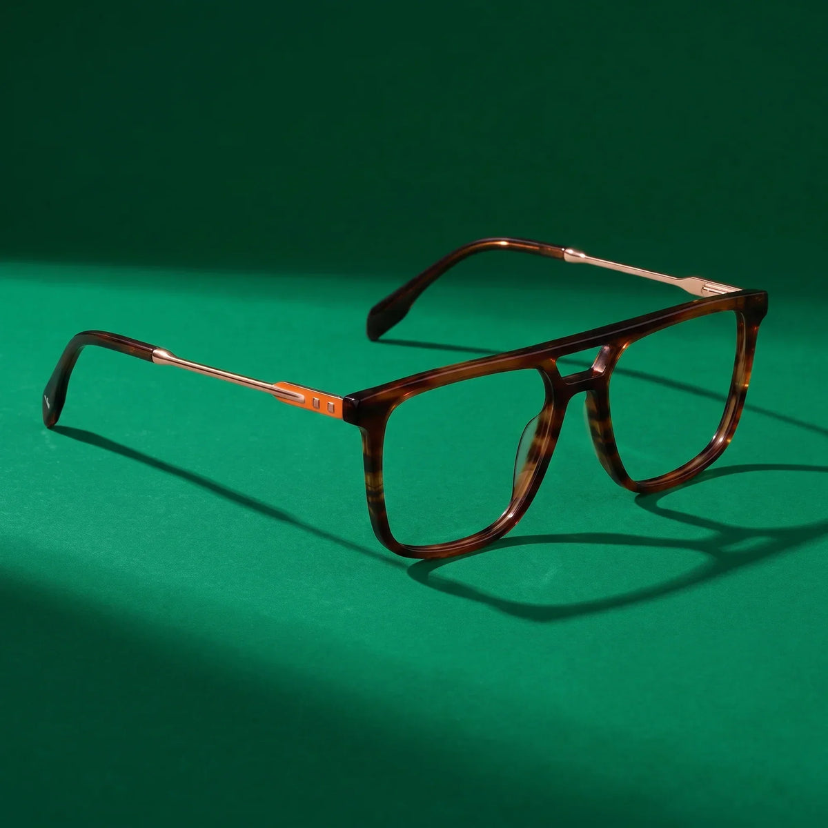 Fiore 10177 square aviator acetate and metal reading glasses, tortoise frame · ReFramed, photo 46 of 100