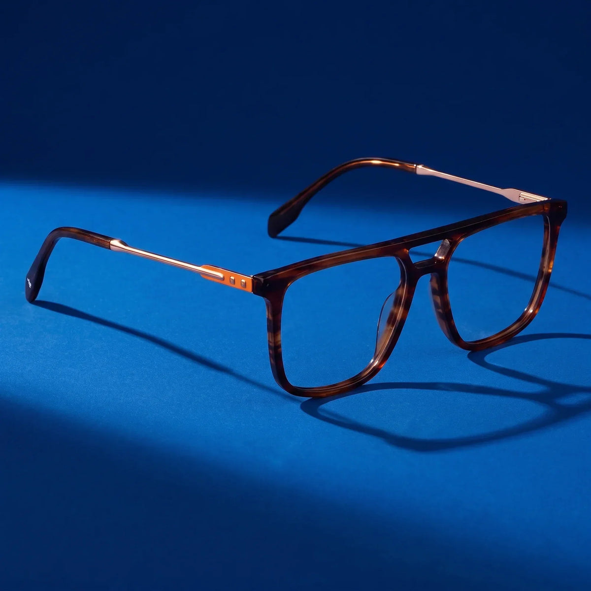 Fiore 10177 square aviator acetate and metal reading glasses, tortoise frame · ReFramed, photo 47 of 100