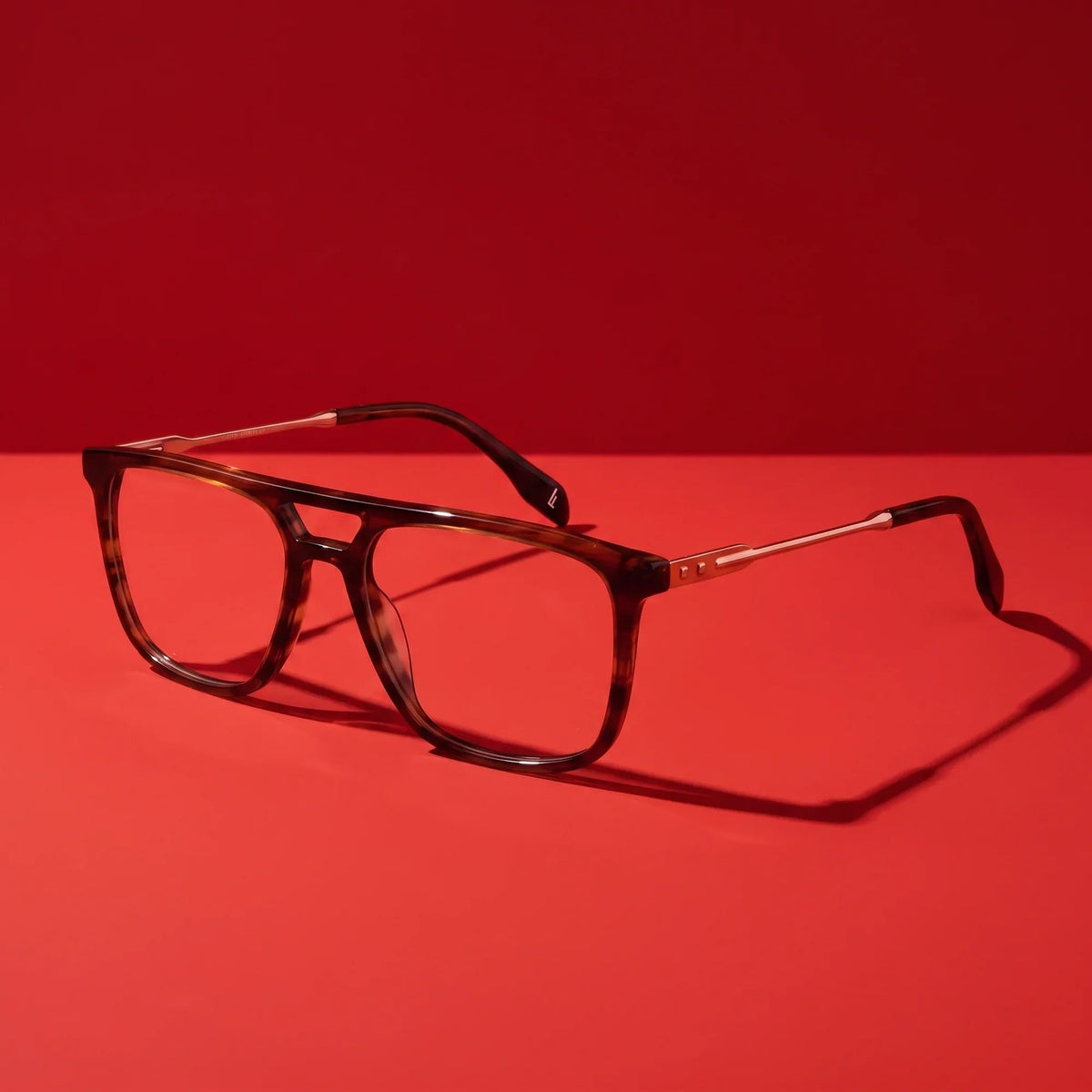 Fiore 10177 square aviator acetate and metal reading glasses, tortoise frame · ReFramed, photo 48 of 100