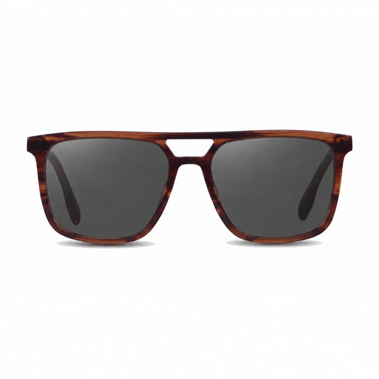 Fiore 10177 square aviator sunglasses, tortoise bio-acetate frame · ReFramed, photo 1 of 36
