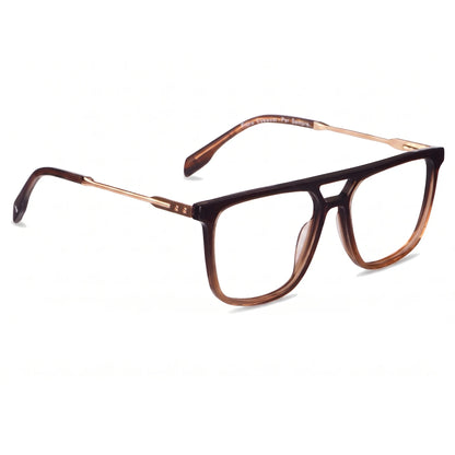 Fiore 10177 eyeglasses in brown – three-quarter view