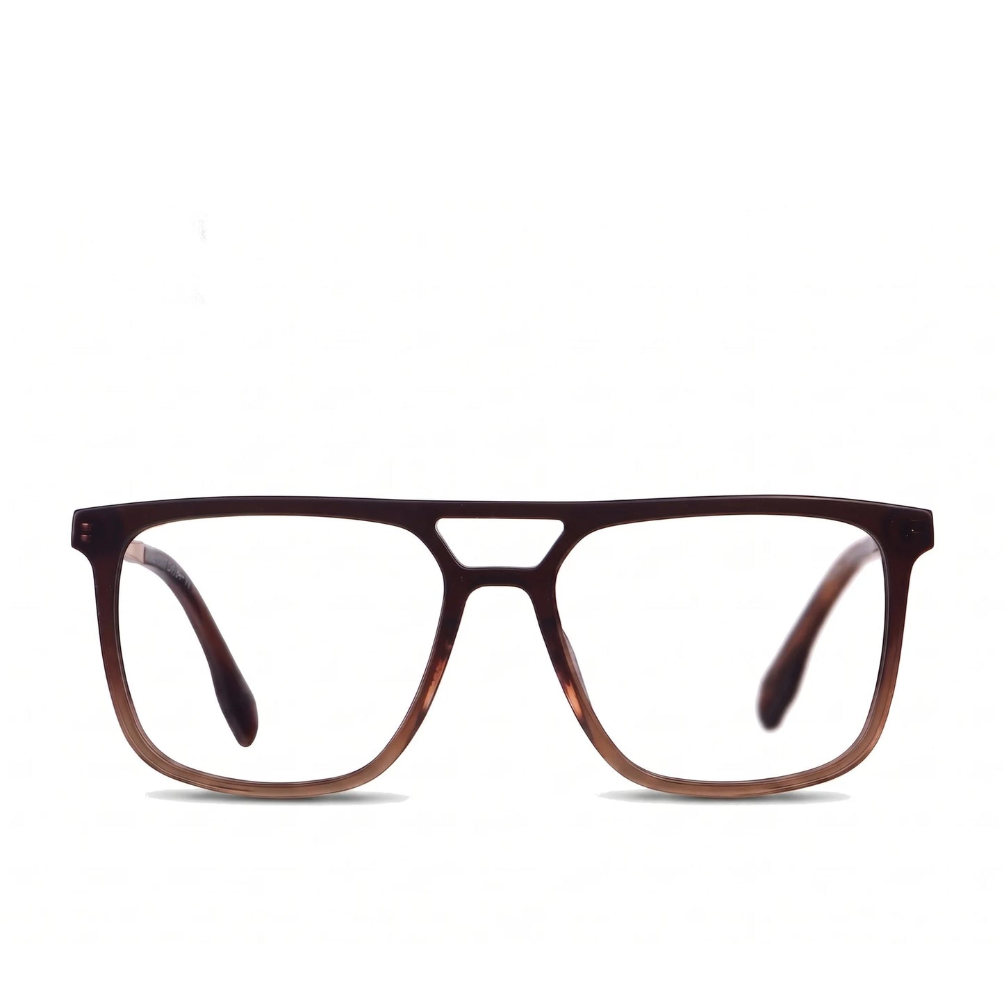 Fiore 10177 eyeglasses in brown – front view