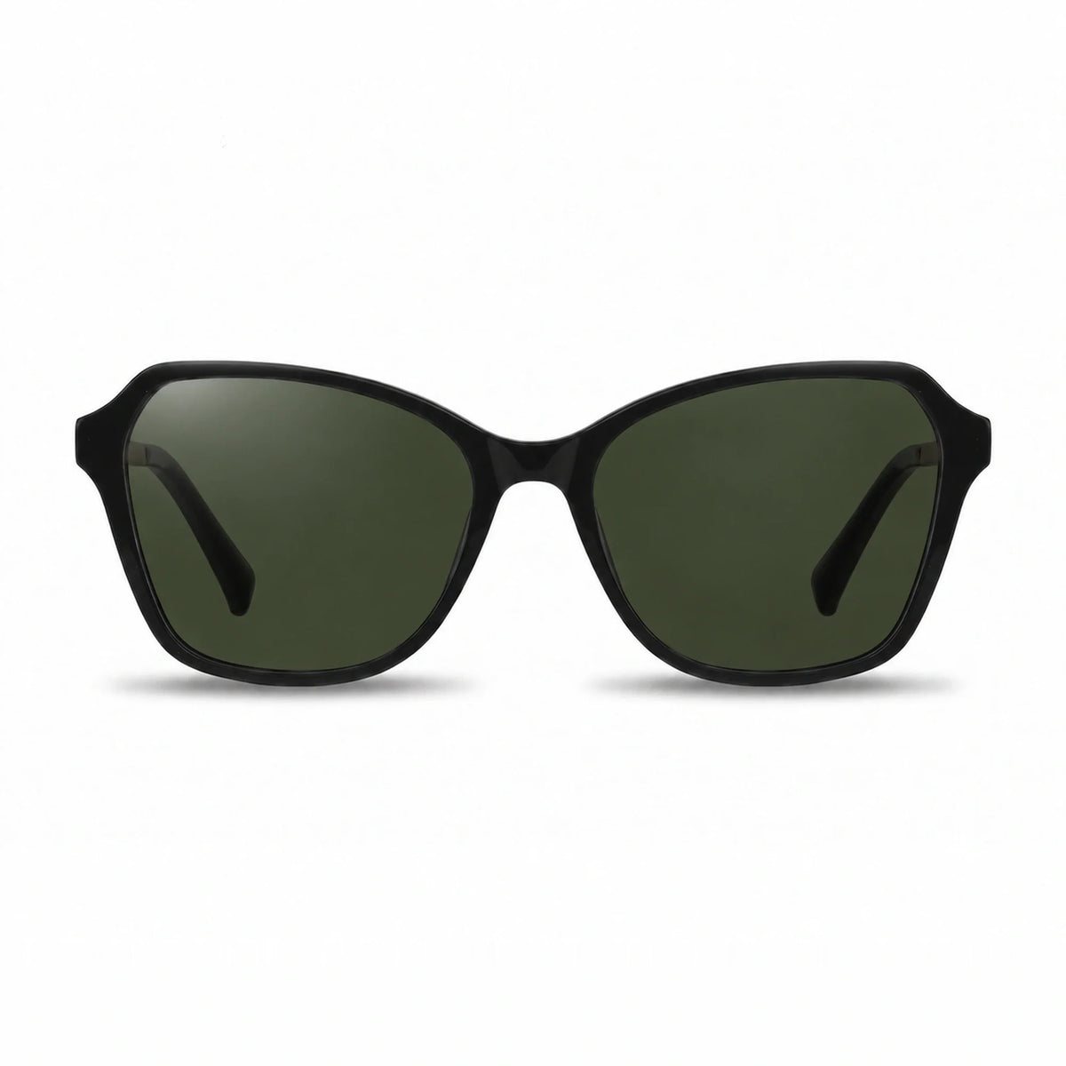 Fiore 1030 square cat eye sunglasses, black bio-acetate frame · ReFramed, photo 7 of 34