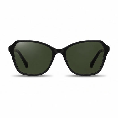 Fiore 1030 square cat eye sunglasses, black bio-acetate frame · ReFramed, photo 7 of 34