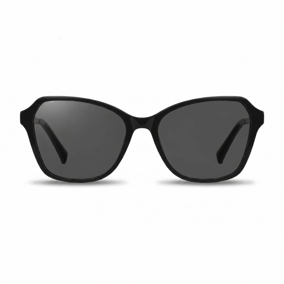 Fiore 1030 square cat eye sunglasses, black bio-acetate frame · ReFramed, photo 1 of 34