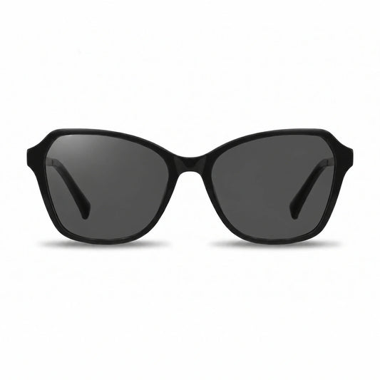 Fiore 1030 square cat eye sunglasses, black bio-acetate frame · ReFramed, photo 1 of 34
