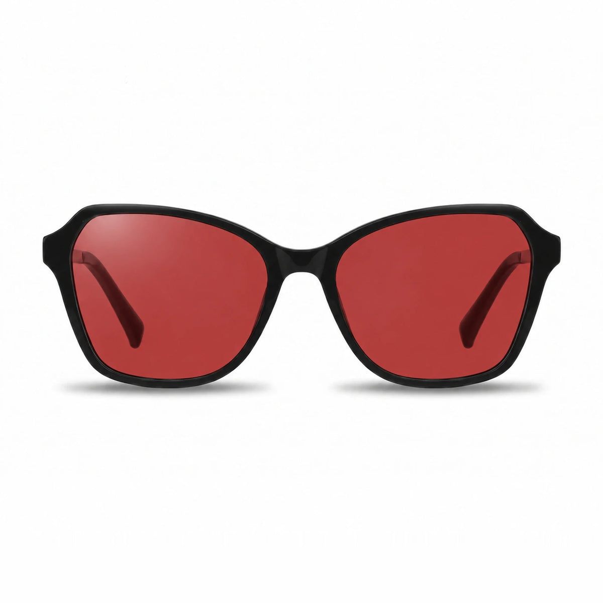 Fiore 1030 square cat eye sunglasses, black bio-acetate frame · ReFramed, photo 16 of 34