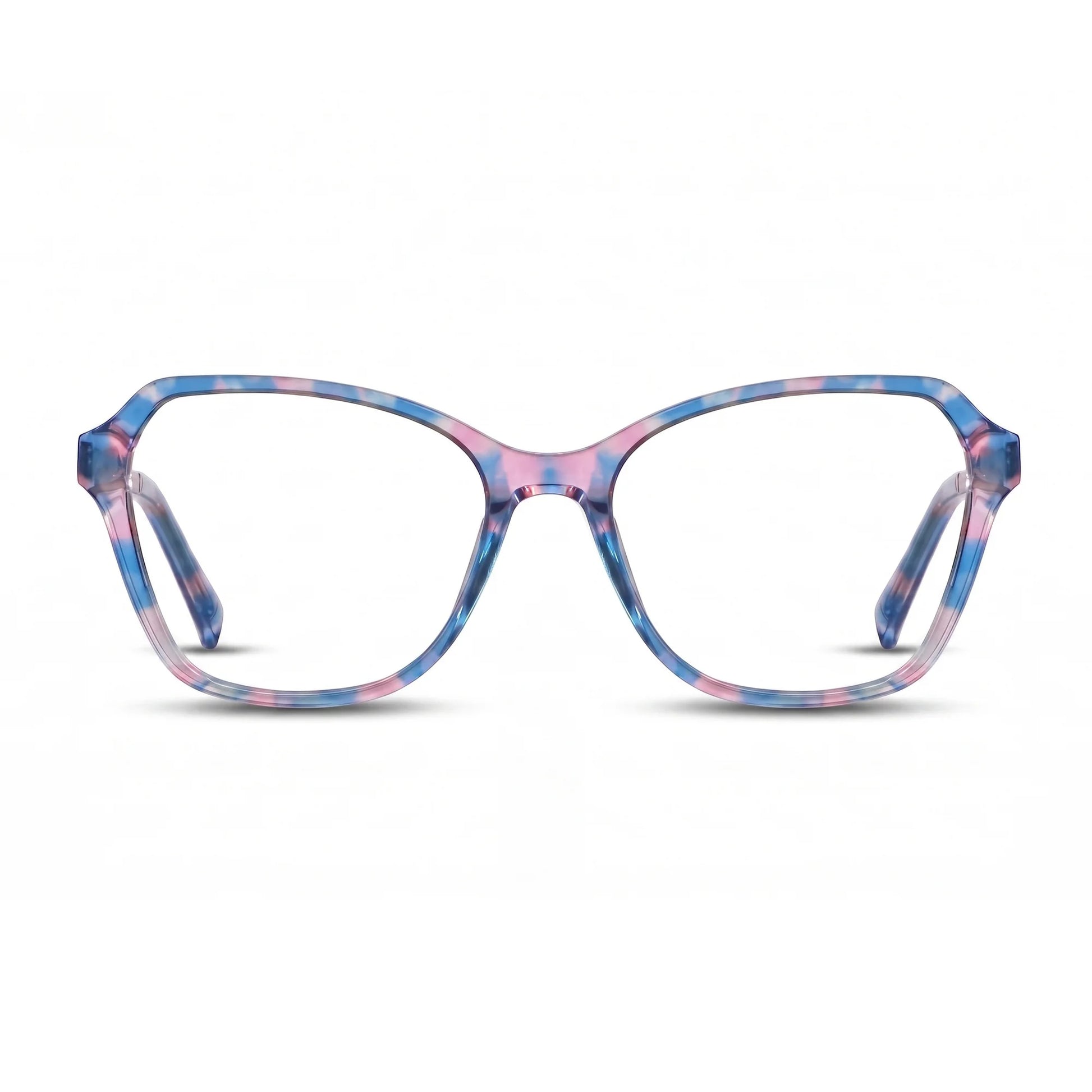 Fiore 1030 eyeglasses in blue pink – front view