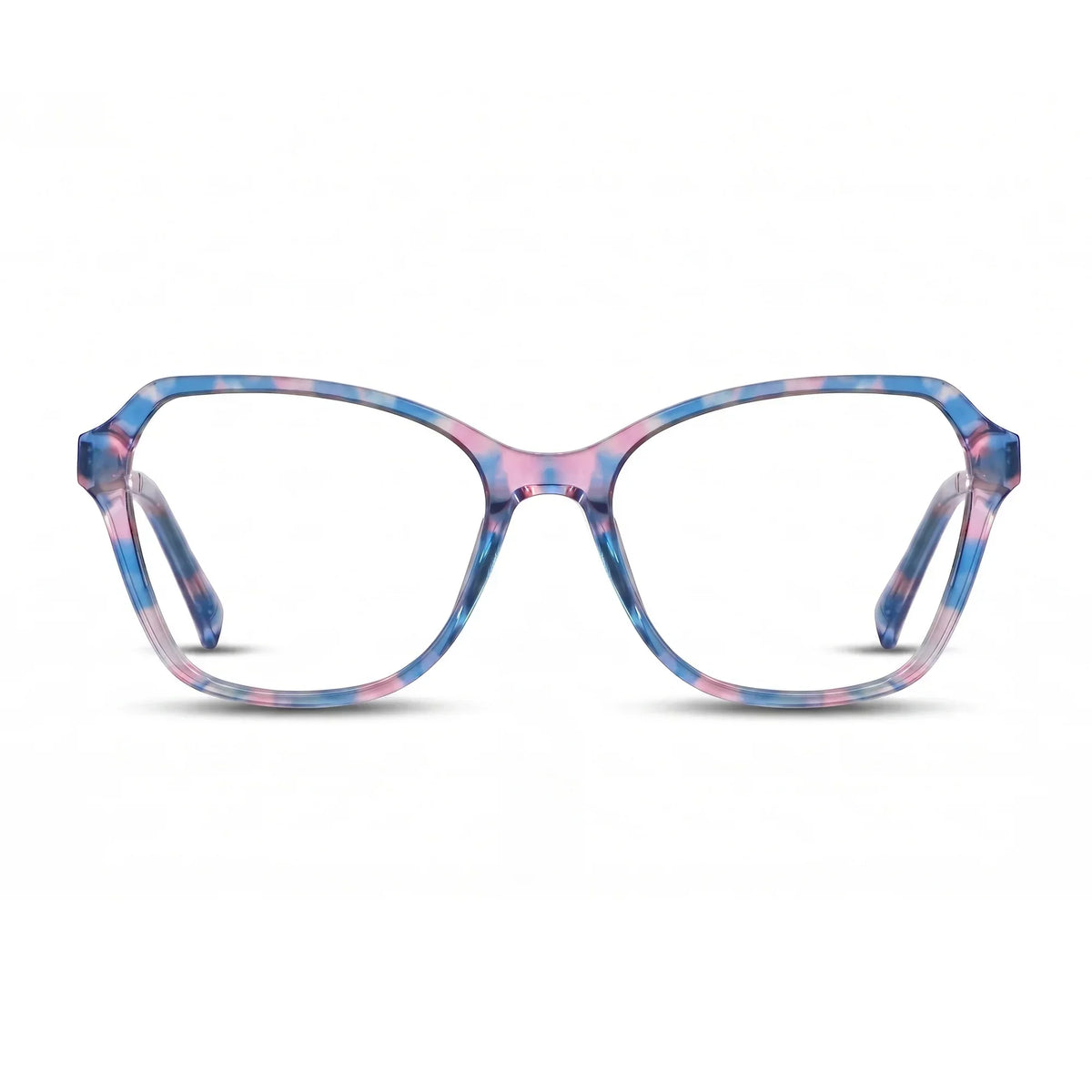 Fiore 1030 square cat-eye acetate and metal reading glasses, blue pink frame · ReFramed, photo 20 of 61
