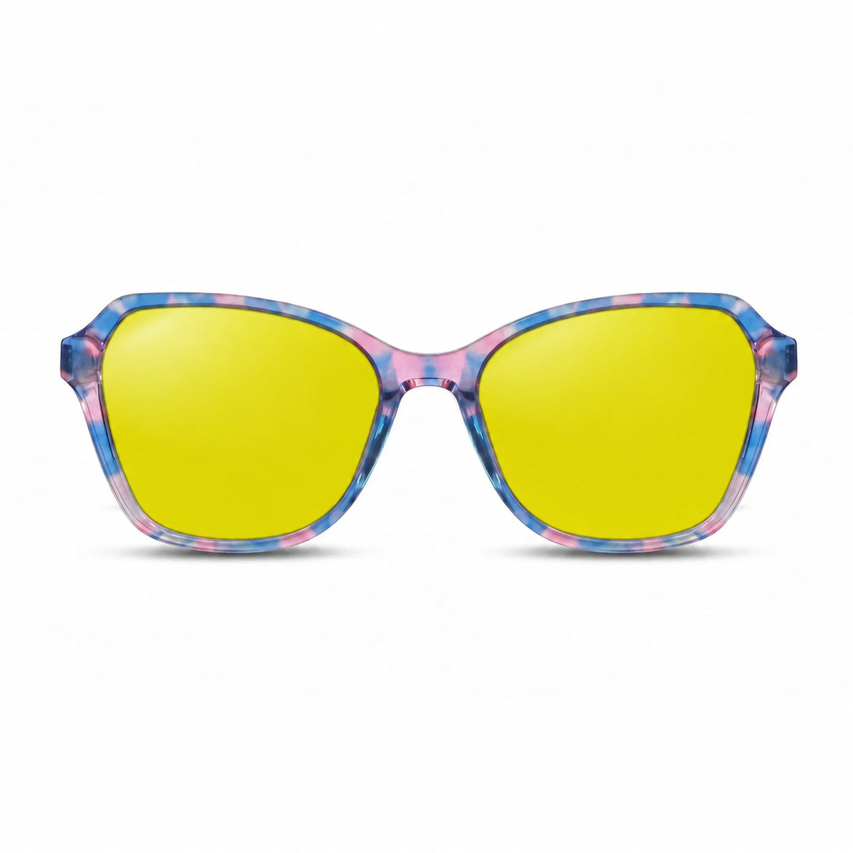 Fiore 1030 square cat eye sunglasses, pink bio-acetate frame · ReFramed, photo 10 of 36