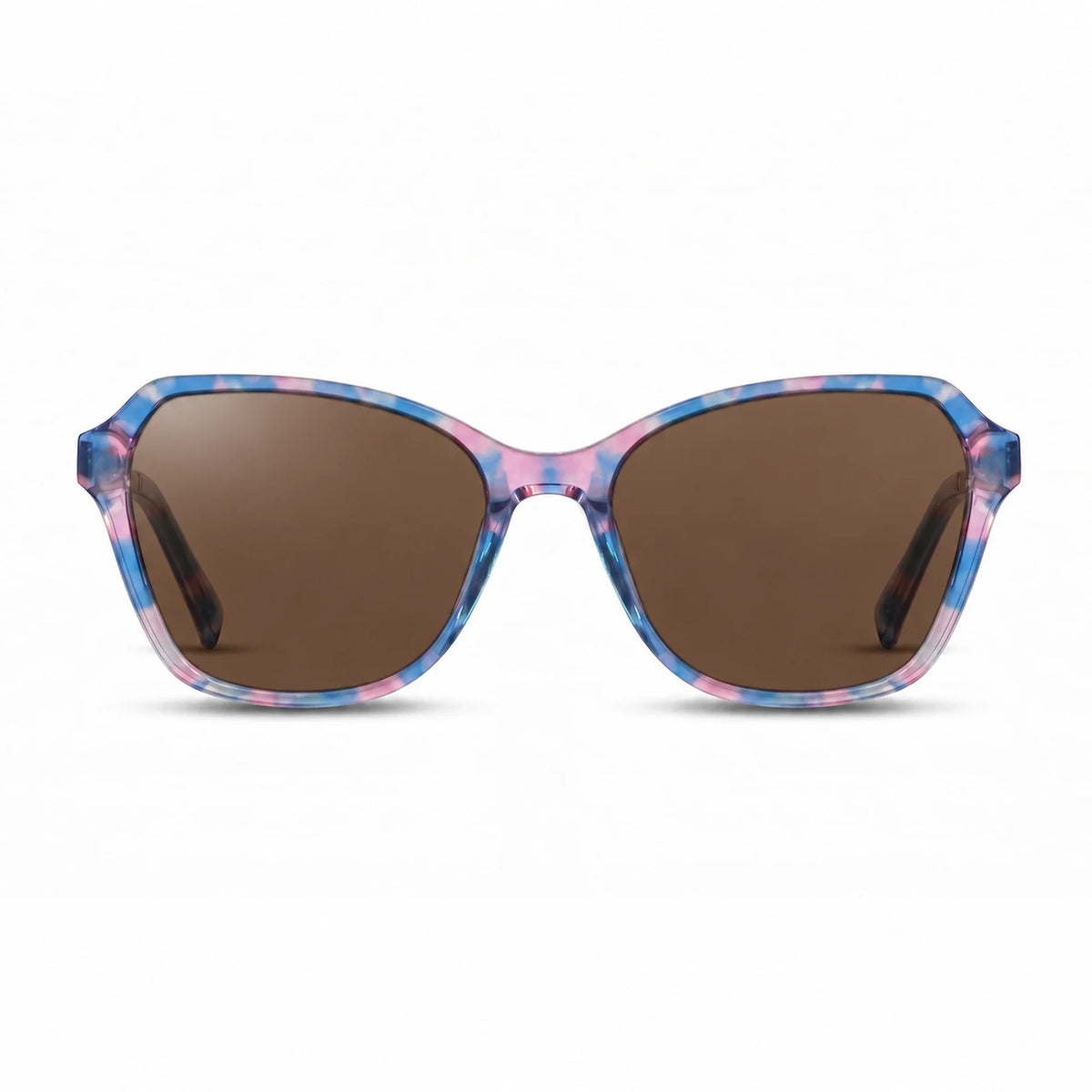 Fiore 1030 square cat eye sunglasses, pink bio-acetate frame · ReFramed, photo 4 of 36