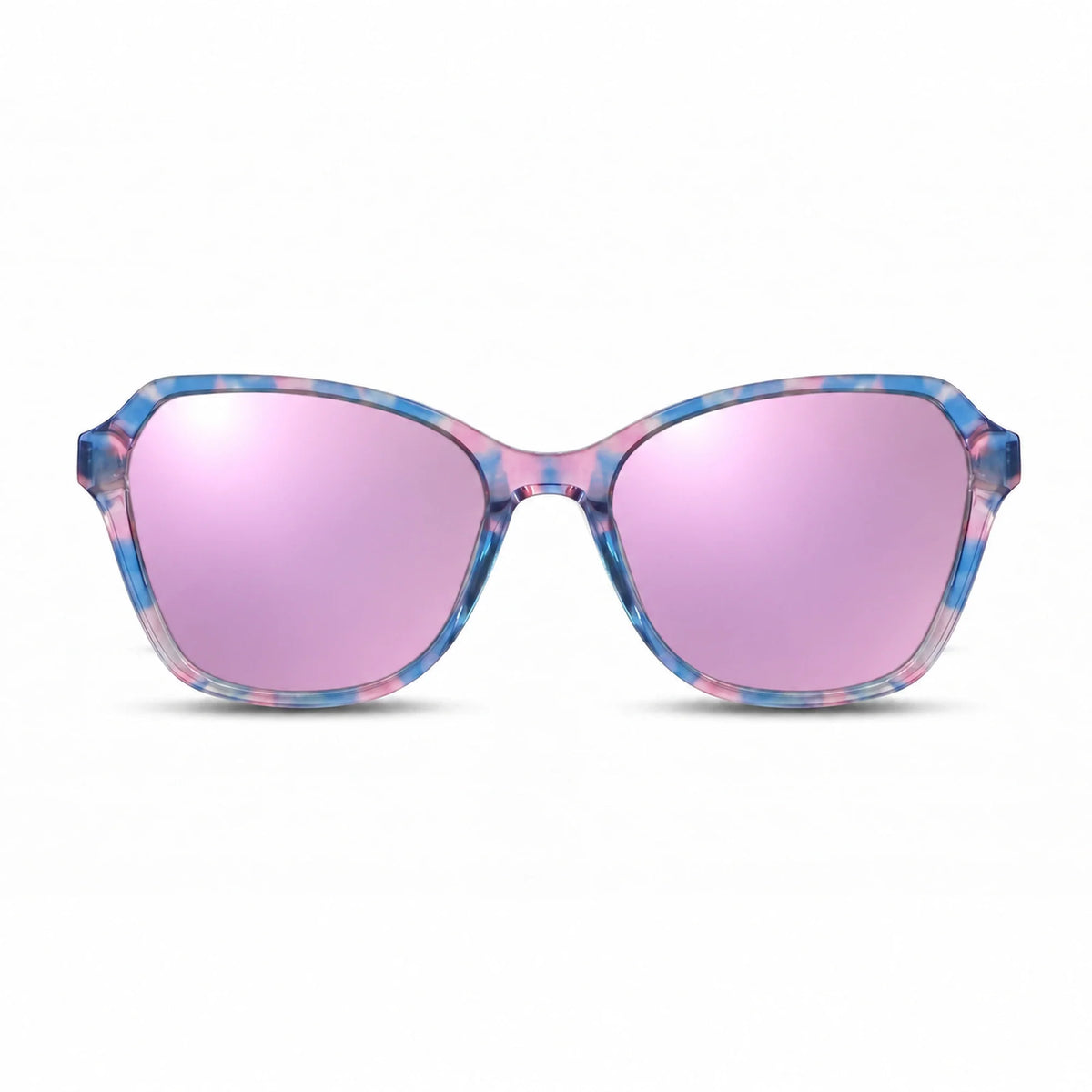 Fiore 1030 square cat eye sunglasses, pink bio-acetate frame · ReFramed, photo 31 of 36