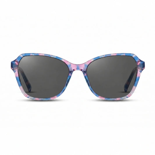 Fiore 1030 square cat eye sunglasses, pink bio-acetate frame · ReFramed, photo 1 of 36