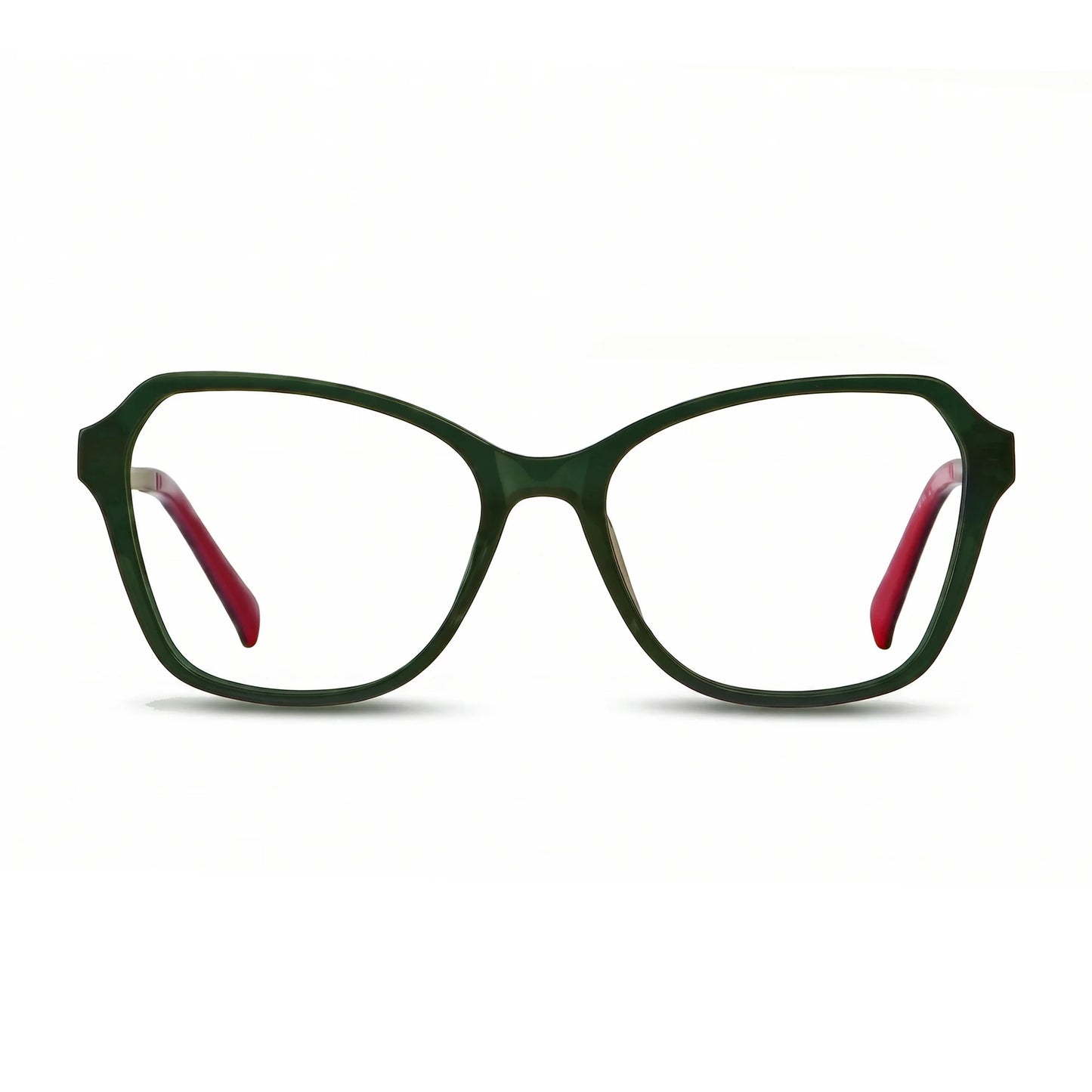 Fiore 1030 eyeglasses in green – front view