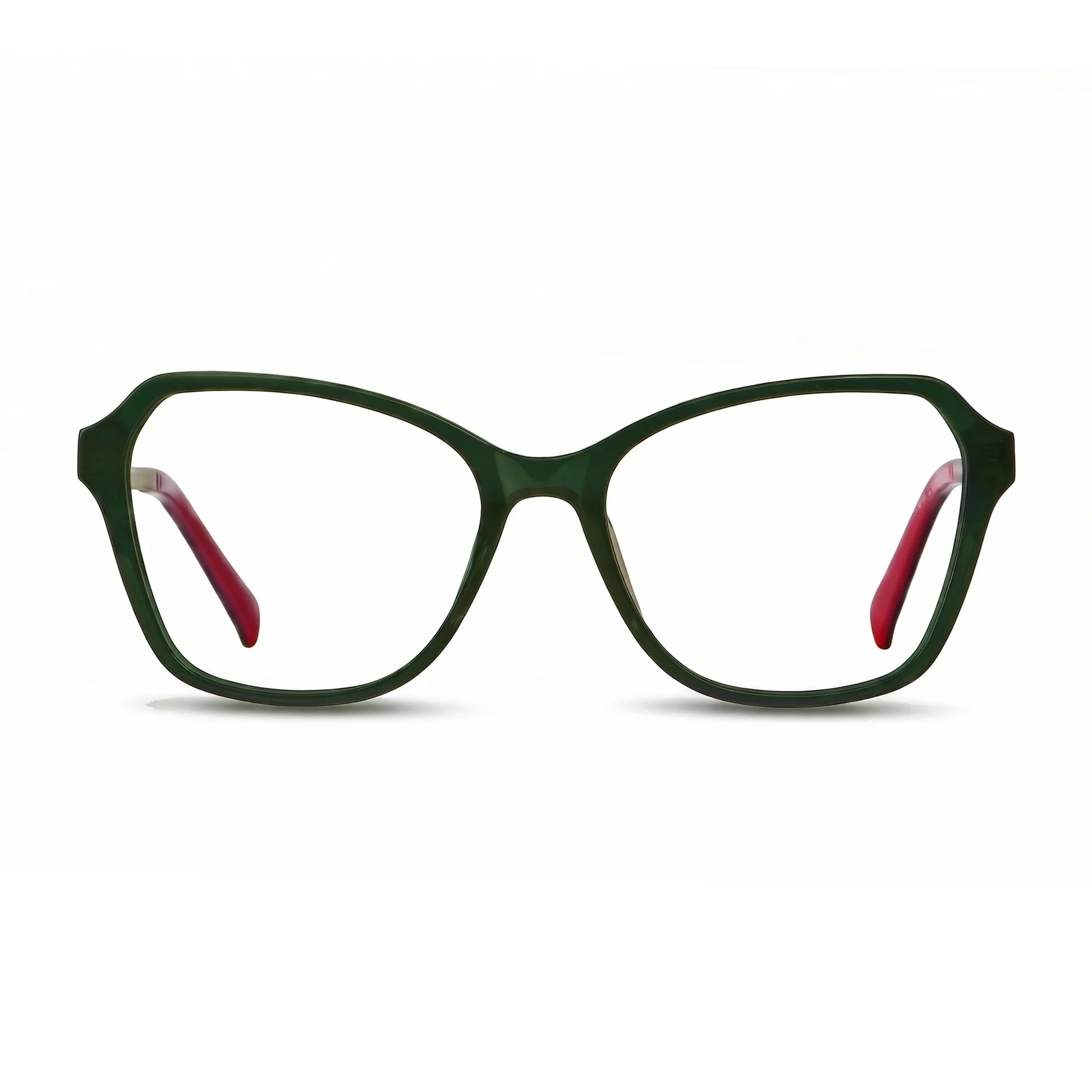Fiore 1030 eyeglasses in green – front view