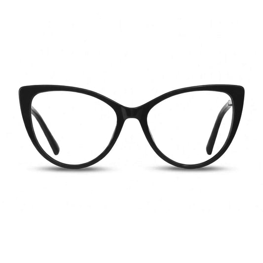 Fiore 1031 cat-eye acetate and metal reading glasses, black frame · ReFramed, photo 1 of 85