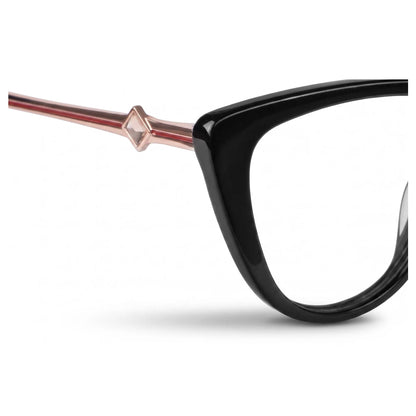 Fiore 1031 eyeglasses in black – side view