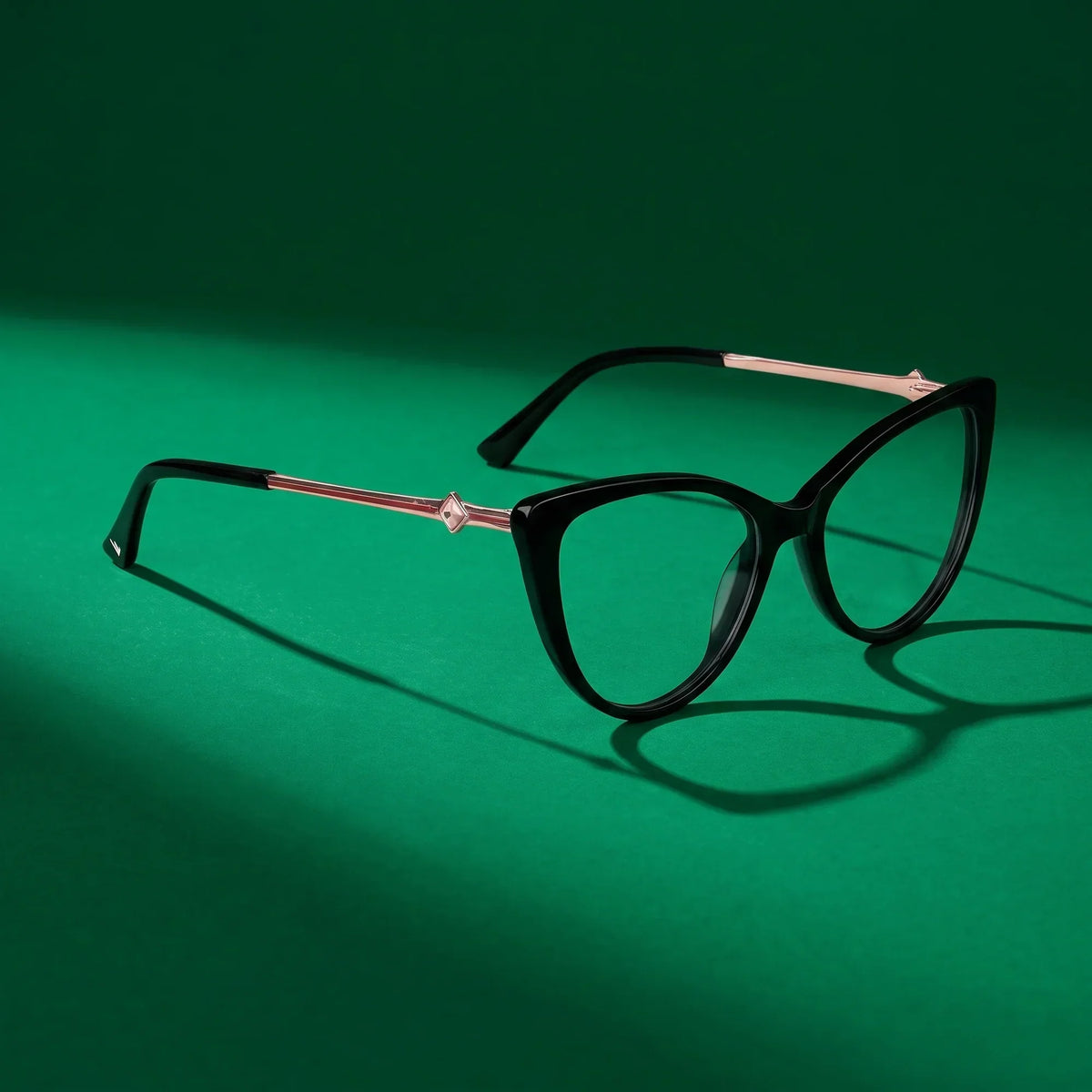 Fiore 1031 cat-eye acetate and metal reading glasses, black frame · ReFramed, photo 5 of 85
