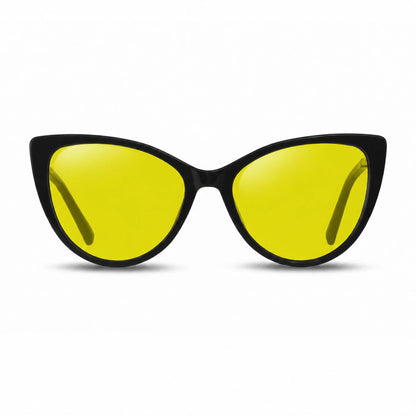 Fiore 1031 cat eye sunglasses, black bio-acetate frame · ReFramed, photo 10 of 36