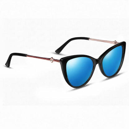 Fiore 1031 cat eye sunglasses, black bio-acetate frame · ReFramed, photo 26 of 36