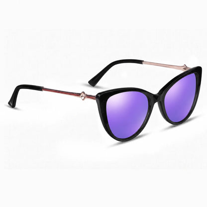 Fiore 1031 cat eye sunglasses, black bio-acetate frame · ReFramed, photo 35 of 36