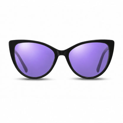 Fiore 1031 cat eye sunglasses, black bio-acetate frame · ReFramed, photo 34 of 36