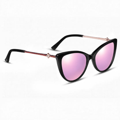 Fiore 1031 cat eye sunglasses, black bio-acetate frame · ReFramed, photo 32 of 36