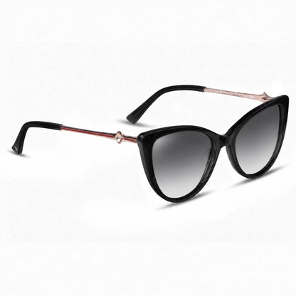 Fiore 1031 cat eye sunglasses, black bio-acetate frame · ReFramed, photo 20 of 36