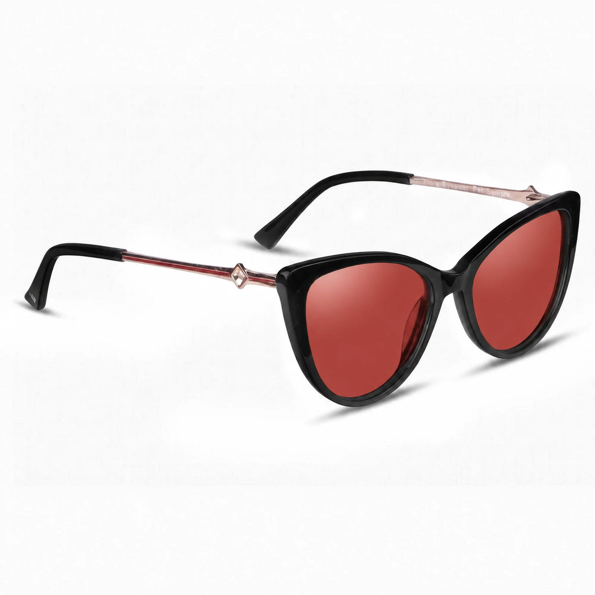 Fiore 1031 cat eye sunglasses, black bio-acetate frame · ReFramed, photo 17 of 36