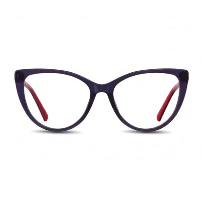 Fiore 1031 cat-eye acetate and metal reading glasses, purple green frame · ReFramed, photo 19 of 85