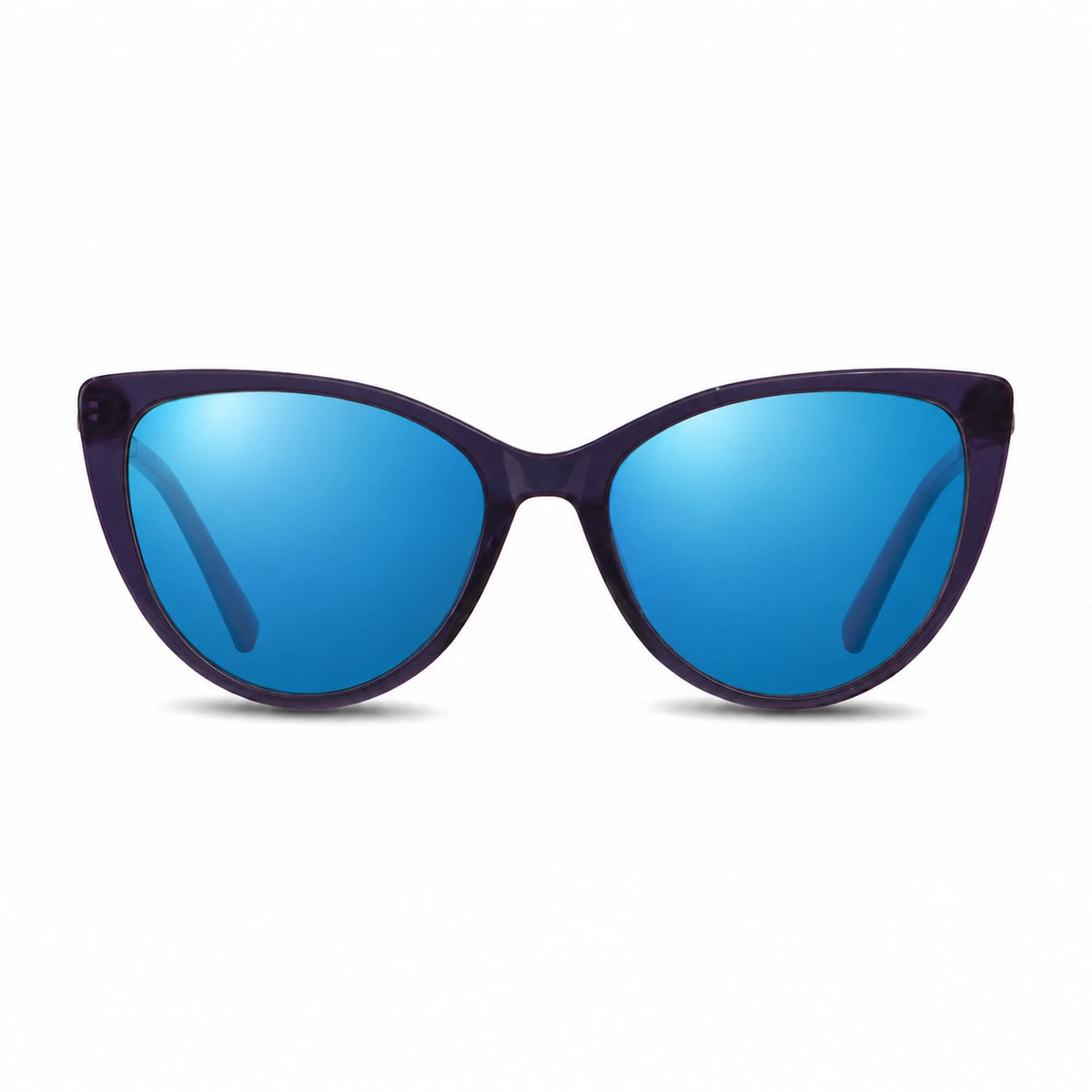 Fiore 1031 cat eye sunglasses, purple bio-acetate frame · ReFramed, photo 17 of 24