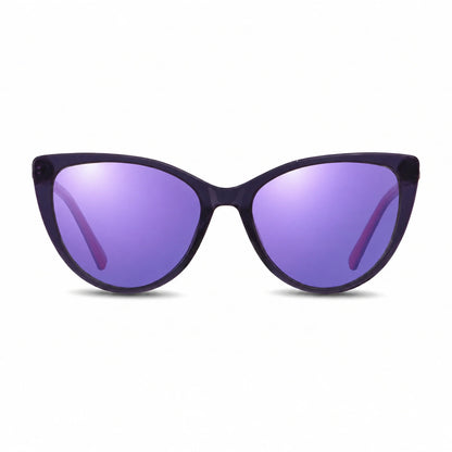 Fiore 1031 cat eye sunglasses, purple bio-acetate frame · ReFramed, photo 23 of 24